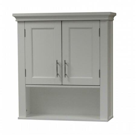 SOURCING SOLUTIONS Home Somerset Two-Door Wall Cabinet - White 06-039